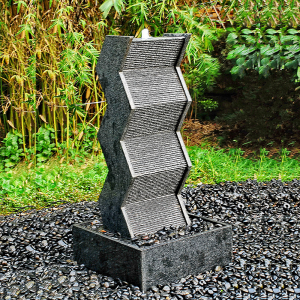 Contemporary garden wall Water fountains features for sale