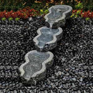 Chinese Professional Natural Stone Interior Sink -
  Artificial decorative waterfall stone fountain Type B 45cm – Magic Stone