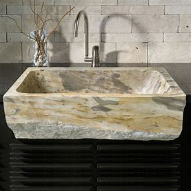 Limestone  used kitchen sinks with single hole