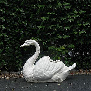 Bottom price Massage Roller Bar -
 Garden statue swan for decor – Magic Stone